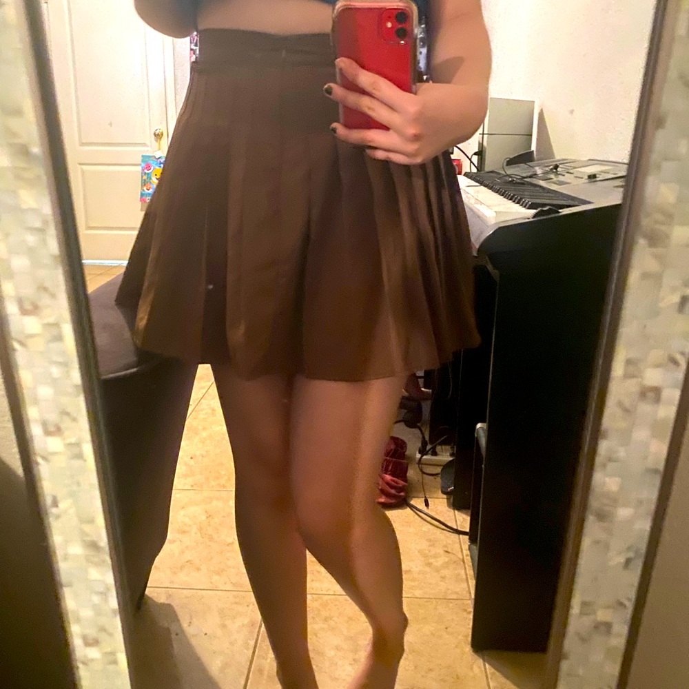 Cute brown skirt🤎